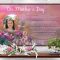 Personalized Mother's Day Art Poem in Canvas Floater Frame